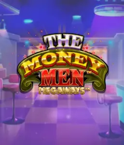 Experience the thrilling world of The Money Men Megaways game by Pragmatic Play, highlighting a bold logo with shining stars set against a stylish casino backdrop. This image conveys the excitement and glamour of casino gaming with its stunning colors and design. Perfect for gambling fans seeking Vegas-style excitement. 