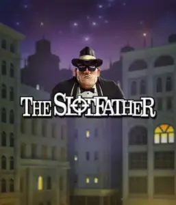 Immerse yourself in the nefarious realm of The Slotfather game by Betsoft, featuring a commanding mafia boss standing against a mysterious cityscape. This image captures the intense atmosphere of the organized crime, with the boss dressed in a classic black suit and hat. Great for fans of crime-themed slots, providing a gripping gaming experience. 